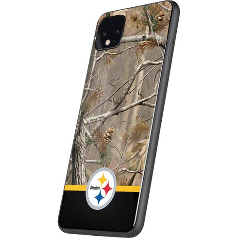 NFL Realtree Camo Pittsburgh Steelers Google Pixel 4 XL Skin